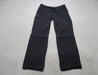 $19.98 • Buy Mountain Hardwear Pants Womens 12 Black Convertible Ankle Toggle Drawstring