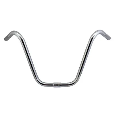 Wald Products Hi Rise #880 Handlebars 1in Clamp 23in 10.5in Rise Chrome Steel • $61.76
