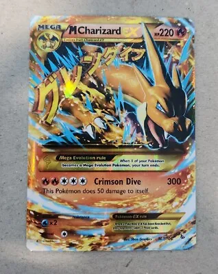 Mega M Charizard EX 107/106 Secret Rare XY Flashfire Pokemon Card - Read Desc • $43.98