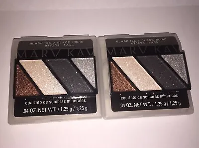 Mary Kay® Mineral Eye Color Quad ~ BLACK ICE ~ LOT OF 2 ~ NEW  • $22.95