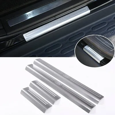 For Land Rover Discovery 5 2017-2018 Silver Aluminum Outer Door Sill Plate Cover • $32.19