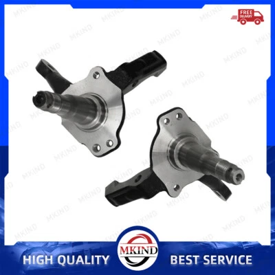 $130.99 • Buy Forged Steel 1-Piece 2  Drop Spindles Pair For 74-78 Ford Mustang II Pinto V6 V8