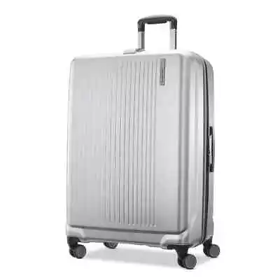 *NEW* Samsonite Amplitude Large Hardside Case In Silver Suitcase/Luggage • £129.99