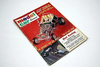 MODEL CAR SCIENCE Magazine Vol 3 #3 March 1965 Slot Cars New Model Kits + MORE • $19.52