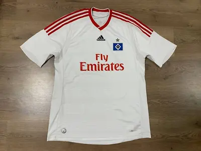 Hamburger Sv Germany 2009/2010 Home Football Shirt Jersey Trikot Size L Adidas • £41.99
