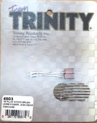 Team Trinity 4503  99 Plus  Serrated Stock Motor Brush Set • $5.99