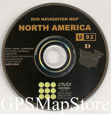 2010 2011 Toyota Prius Camry / Hybrid For Navigation E7022 E7024 DVD U.S Map OEM • $75