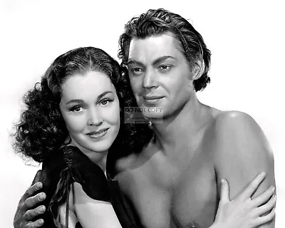 Johnny Weissmuller & Maureen O'sullivan  Tarzan Finds A Son  8x10 Photo (ab-157) • $8.87