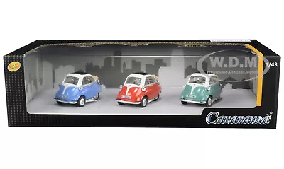 Bmw Isetta 3 Piece Gift Set 1/43 Diecast Model Cars By Cararama 35317 • $17.99