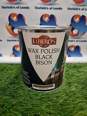 Liberon Wax Polish WOOD FURNITURE Black Bison 1L Feeds Polishes M 5 Tudor Oak 5 • £23.99