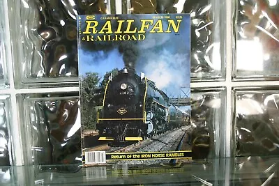 Railfan & Railroad Magazine Mar 1986 - Iron Horse Rambles  • $15.37