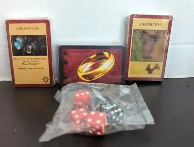 Risk Lord Of The Rings Trilogy Edition Game Replacement Cards & Dice SEALED  • $19.99