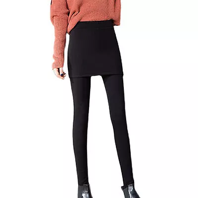 Women Pants Bodycon High Waist Pure Color Korean Style Leggings Autumn Winter • $36.31