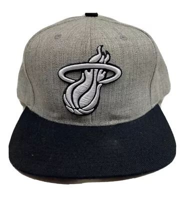 Vintage Miami Heat NBA Basketball SnapBack Baseball Style Mitchell & Ness Hat • $59.99