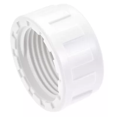 1PT Pipe Fitting Cap PVC Female Thread Hose Connector Round End White 6Pcs • $12.76