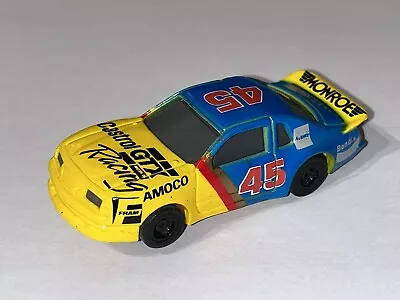 Scalextric Micro MR1 Marchon Nascar Stock Race Car 1/64th Slot Car Working • £17.99