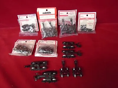 Lot Of Assorted Ho Scale Marklin Freight And Or Passenger Car Trucks • $79.99