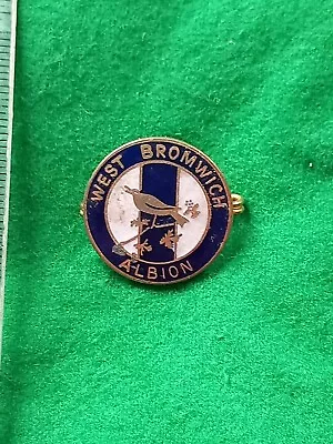 West Bromwich Albion Football Club 1970s Vintage COFFER LONDON Enamel Badge • £8.99