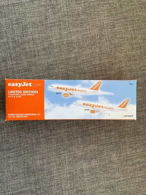 £250 • Buy Easyjet.com Limited  Edition Collectable Scale Models A319 & A320  1:200