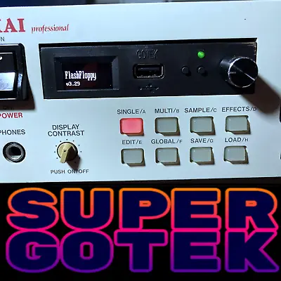 THE SUPER GOTEK For Synths & Samplers - Floppy Disk Drive USB Replacement8G USB • $123