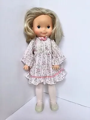 Fisher Price 16  My Friend Mandy Doll 1982 Pink Dress And Tights • $14.97