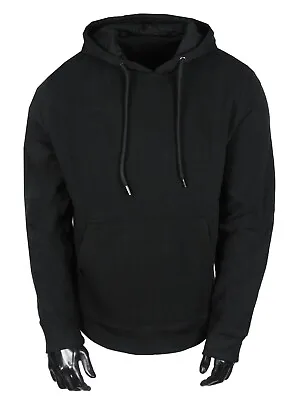 Hoodie Pullover Black Jacket Fleece Pull-Over Kangaroo Pocket SLIM FITTING Hoody • $11.95