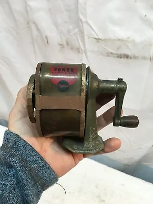 Vtg Apsco   MANUAL PENCIL SHARPENER 1940s School Sharpener • $35.99