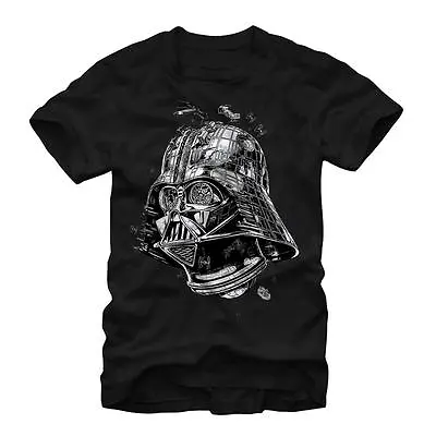 $9.99 • Buy Star Wars Darth Vader Death Star T-Shirt Empire Strikes Back Return Of The Jedi