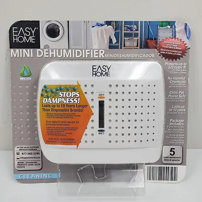 Easy Home Mini-Dehumidifier RV Boat & Closet Use Renewable Child & Pet Safe • $13.97