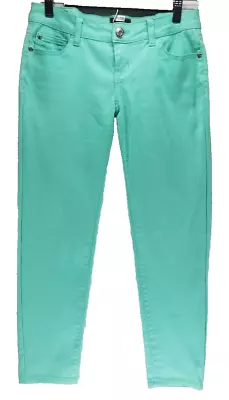 Celebrity Pink Color Skinny Jeans Mint Green Juniors Size 3 / 26  • $9.99