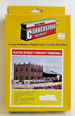 Walthers Cornerstone 933-3201 N Scale WATER STREET FREIGHT TERMINAL Kit • $40.80