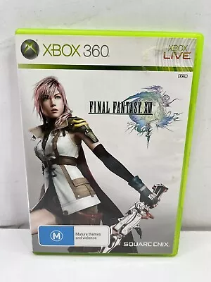 Final Fantasy XIII 13 - Xbox 360 Game - 3 Disc Set Complete - Free Postage • $11