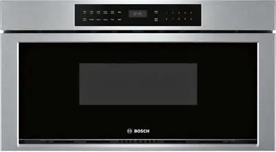 Bosch 800 Series HMD8053UC 30  950 Watt Touch Control Microwave Drawer Pics • $1599