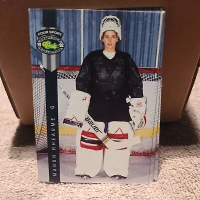 Manon Rheaume Rookie Autographed Error Card..1st Lady Of Hockey • $12.99