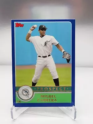 Miguel Cabrera 2003 Topps Traded & Rookies #T126 SN Florida Marlins • $9.99