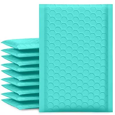 Bubble Mailers 4x7 Inch Teal 50 Pack Poly Padded Envelopes Small Business Mai... • $20.76