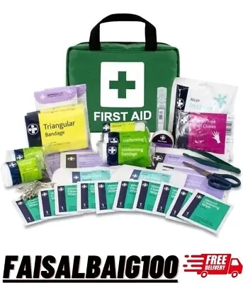 LEWIS-PLAST Premium First Aid Kit For Home Car Holiday And Workplace Brand New • £19.78