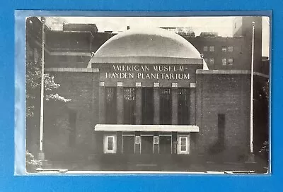 The American Museum Hayden Planetarium New York City NY Vintage Postcard • $3