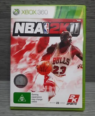 NBA 2K11 Jordan Xbox 360 Game With Manual VGC-HTF  • $7.99