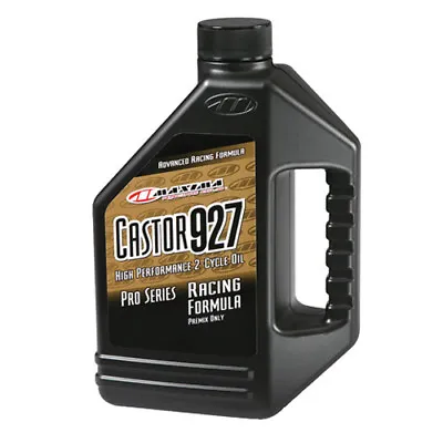 Maxima Castor 927 Pro Series Racing Performance Oil 33.8 Oz 2 Stroke Pre Mix 2T  • $32.95