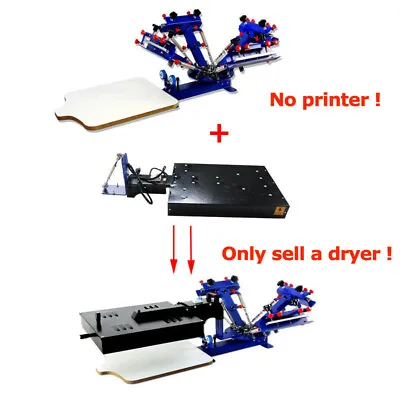 Screen Printing Flash Dryer T-shirt Printing Curing Dryer Silk Screen Equipment • $251.75