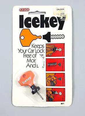 1980s Vintage NOS MEDO IceKey Ice Key Car Vehicle Lock Moisture Free NEW • $18