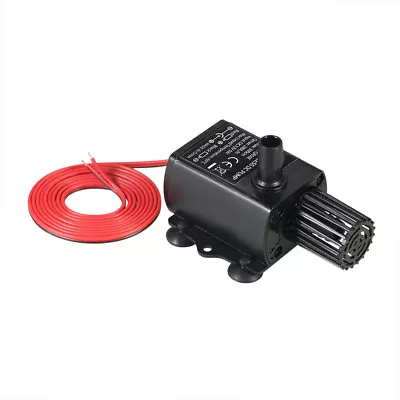 Decdeal DC12V 5W Mini Brushless Water Pump Submersible Fountain Aquarium 280L/H • £7.75