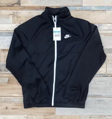 £29.95 • Buy Nike Sportswear Full Zip Track Poly Jacket Size Medium Retro Futura Training Top