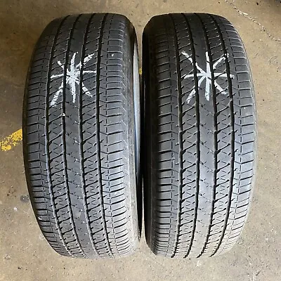 225/55R18 - 2 Used Tyres BRIDGESTONE DUELER H/T 684 II • $90