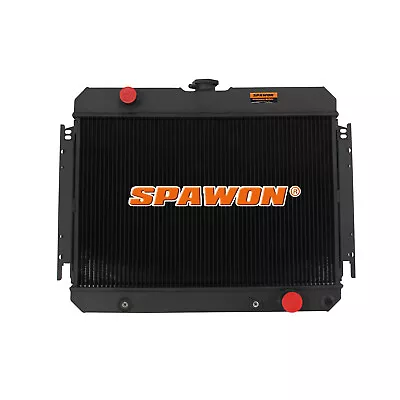 AT SPAWON For Chevrolet Bel Air Biscayne Caprice Impala 1965-1969 Black Radiator • $220