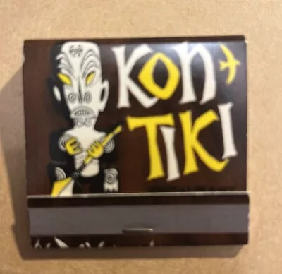 Vintage Kon Tiki Matches Matchbook South Seas Dining Sheraton-Cleveland Oh New • $6