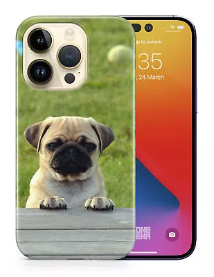 Case Cover For Apple Iphone|cute Dog Puppy Canine Pug 8 • $13.95