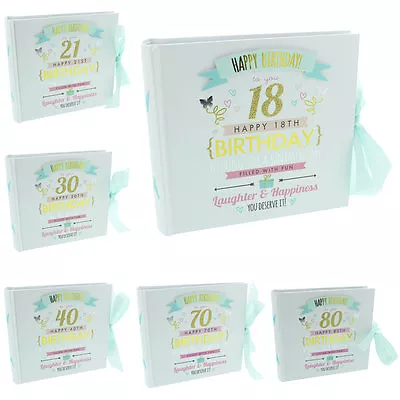 £15.99 • Buy  18th,21st,30th,  40th 50th 60th Birthday Photo Album Gift  For Her