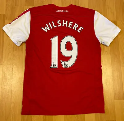 £59.99 • Buy Nike Wilshere Arsenal 2011/2012 Home Football Shirt 125 Anniversary Medium Top